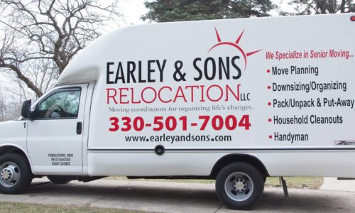 Earley and Sons Moving Van