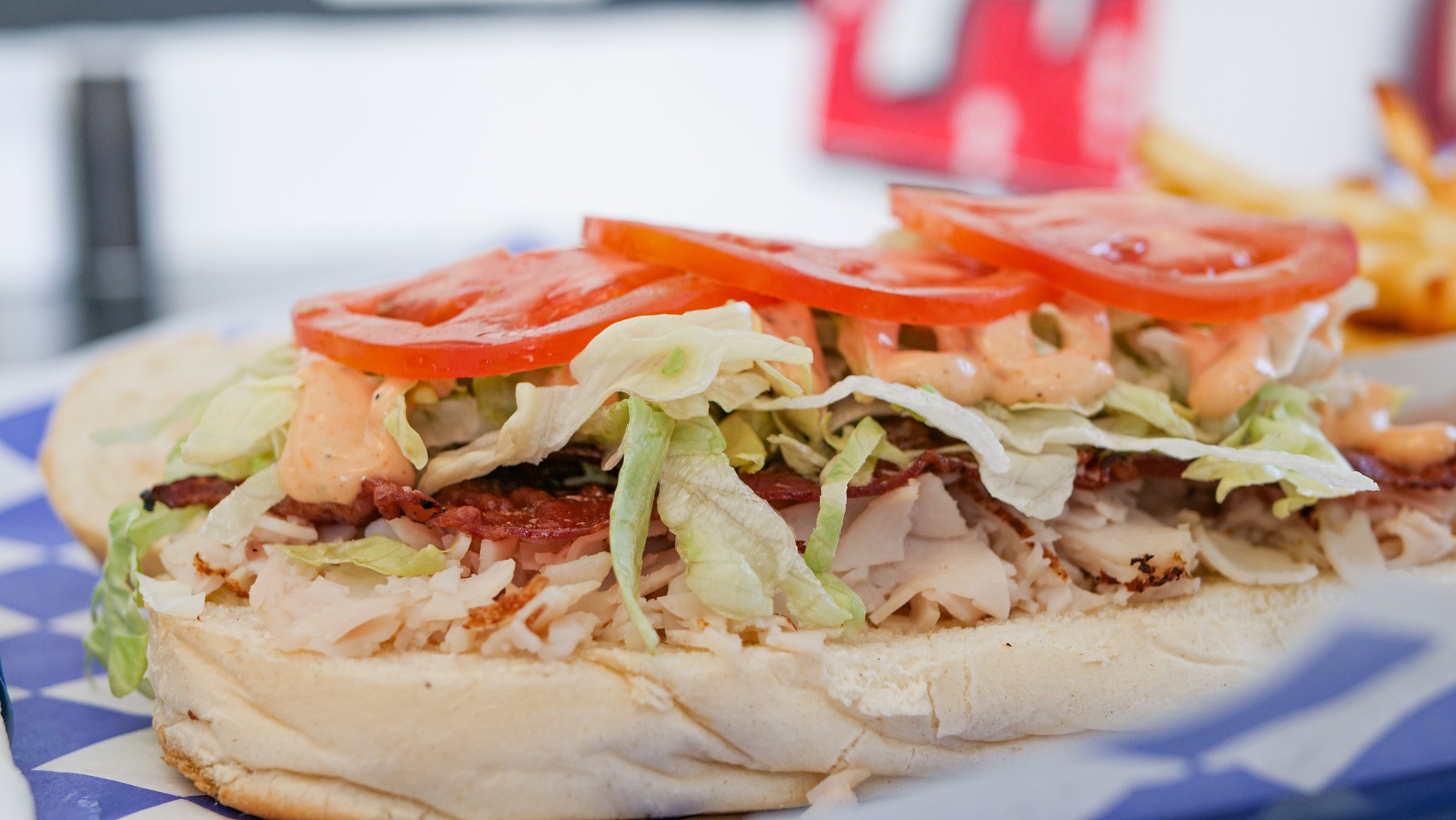 JR Grinder Chipotle Turkey BLT