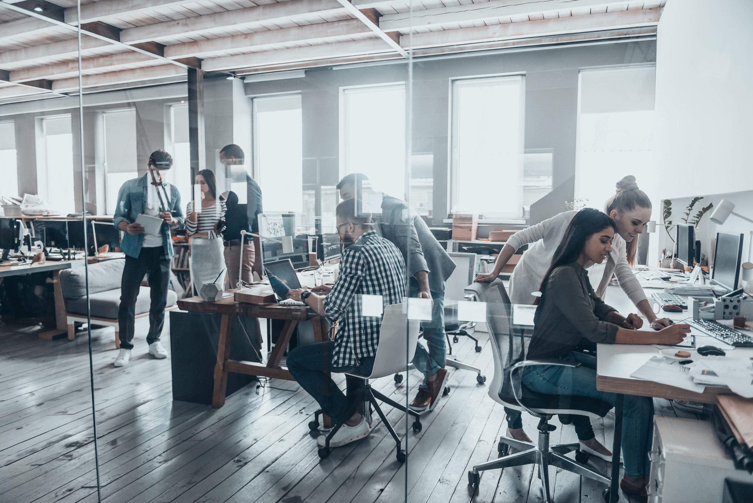 5 Professional Resolutions for 2020 1 People_Working_Office