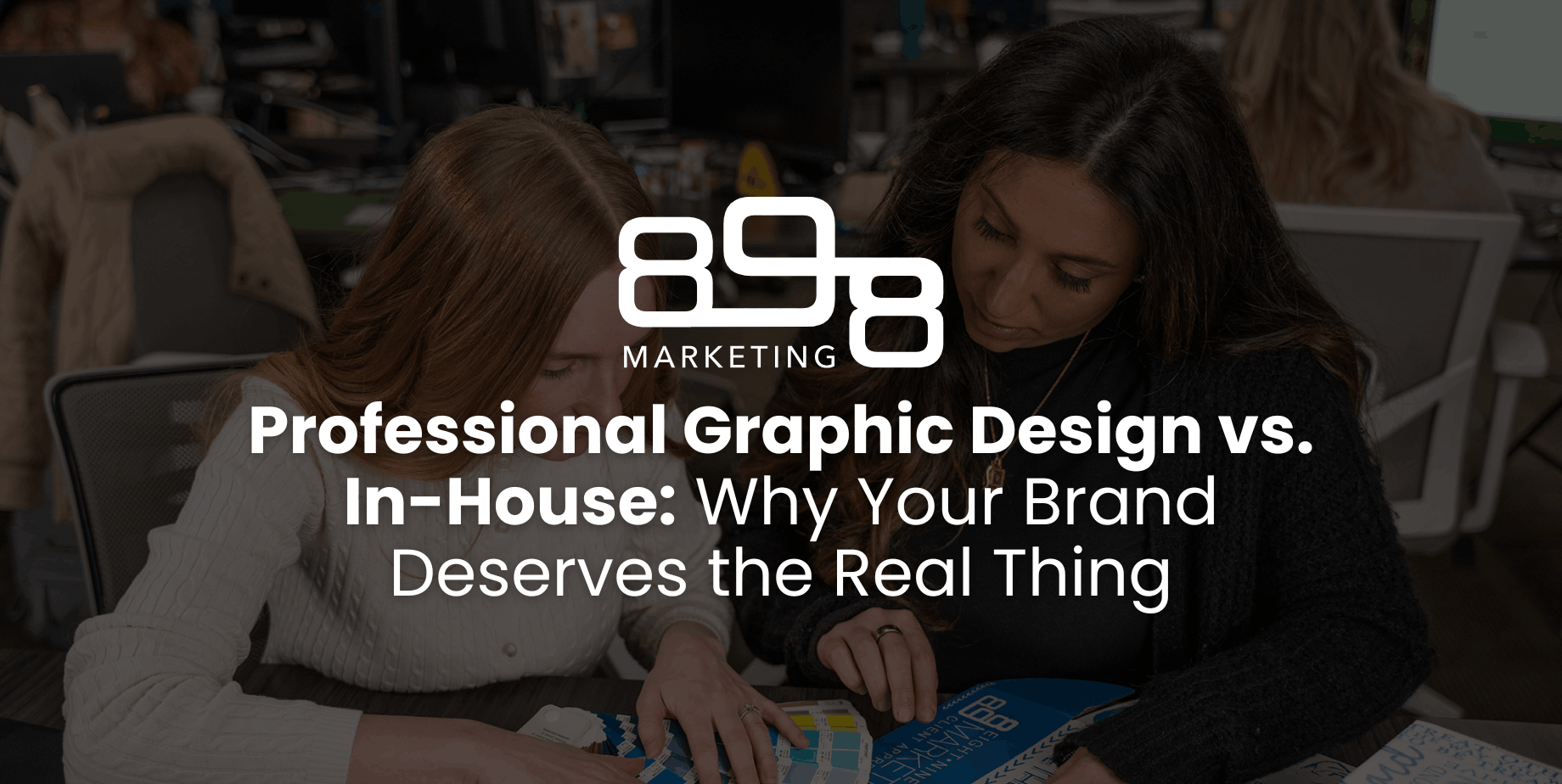 professional graphic design vs in-house blog header
