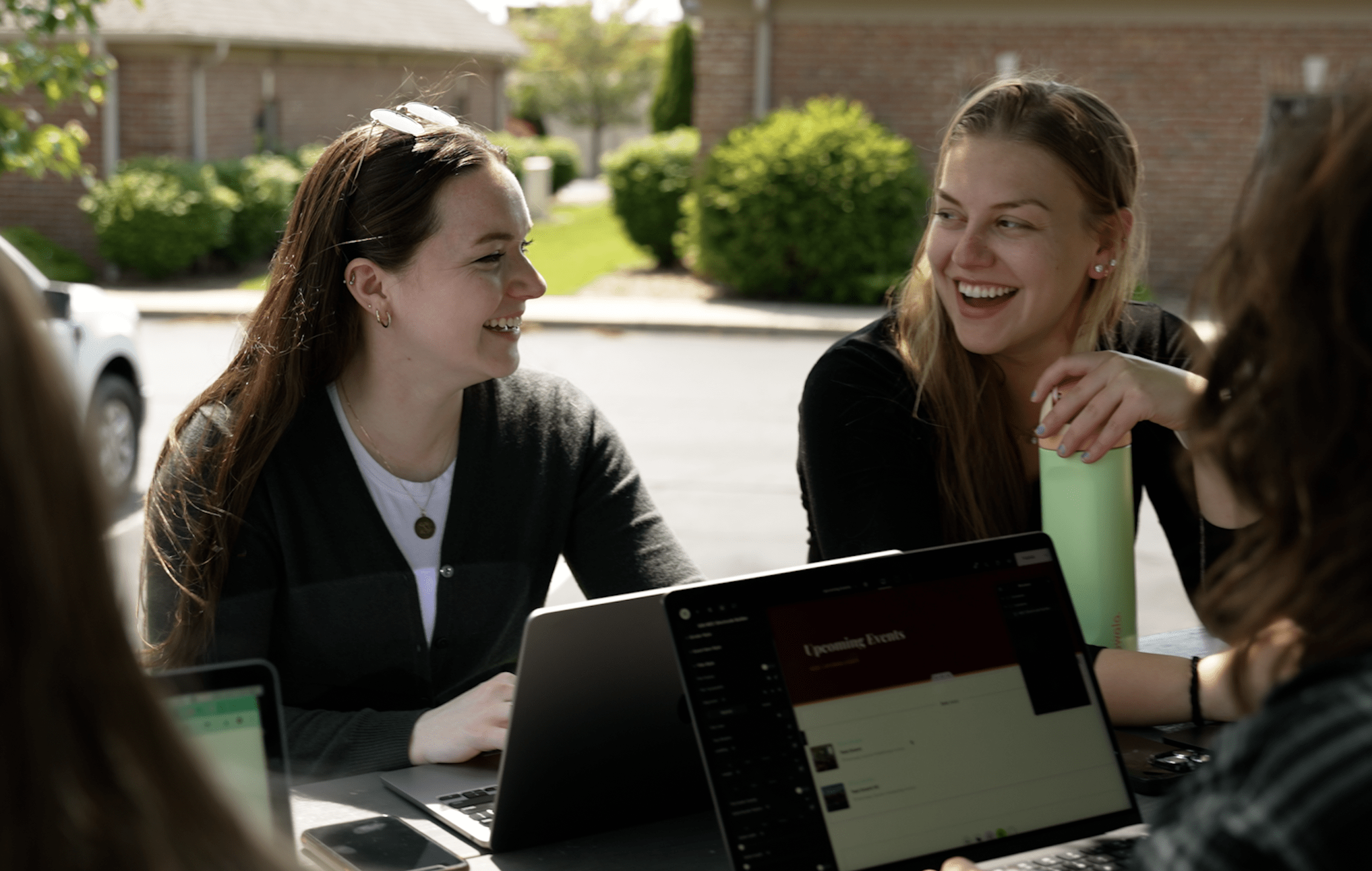 marketing team outside to help with your summer marketing strategy
